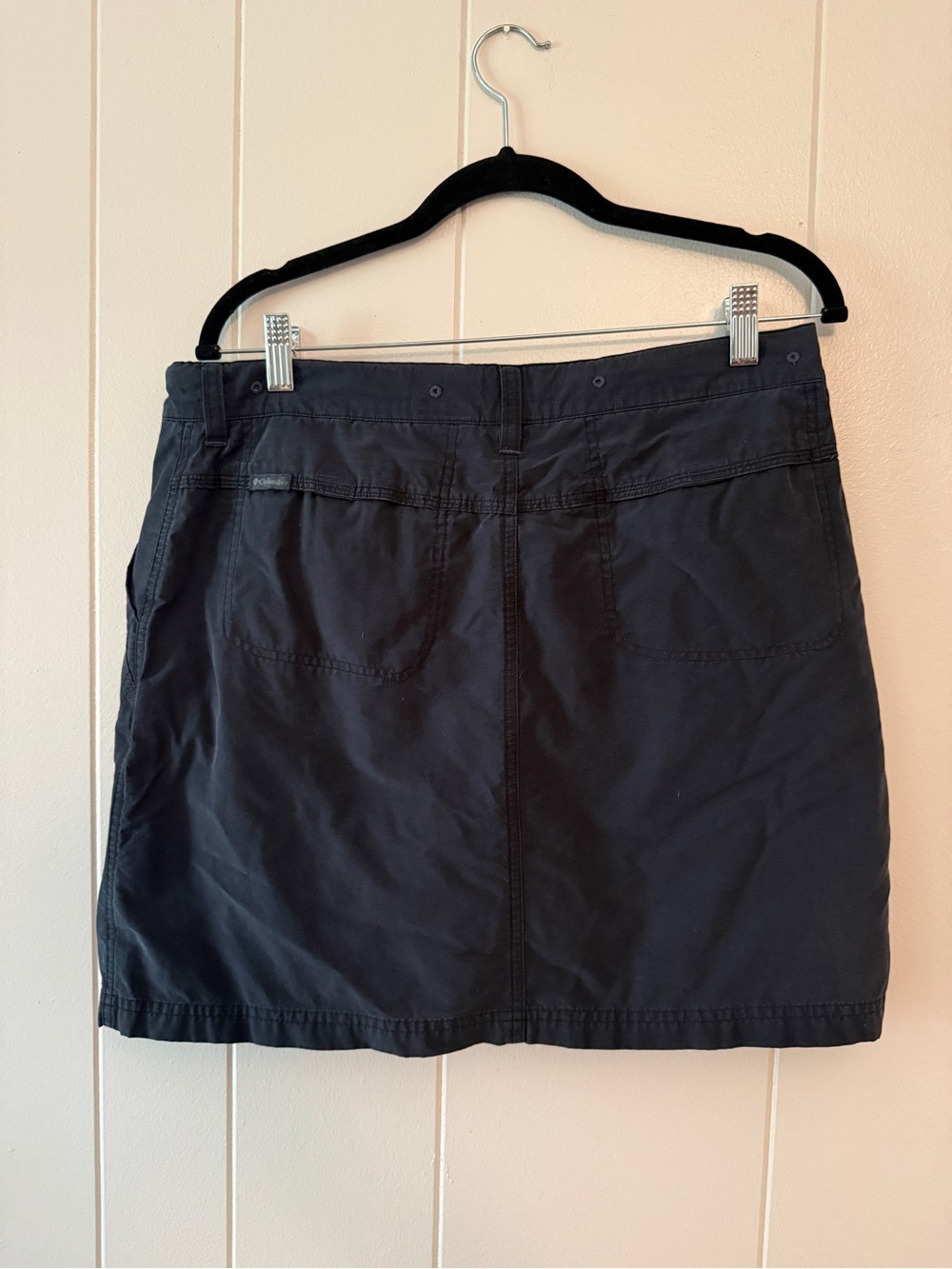 Navy Drawstring Skort - Picture 2 of 6
